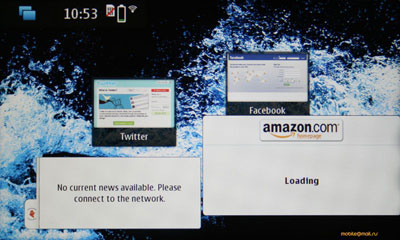 ��������������� ����� Nokia N900 � Maemo 5: ������� ��������