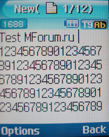 ����� �������� �������� Samsung SGH-X810