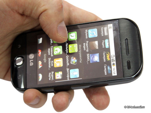 LG GW620: Android ��� ��������� ���������� �����