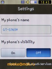 Samsung S3650 Corby