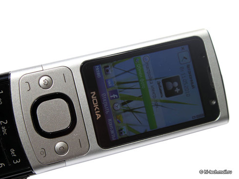 ����� Nokia 6700 slide. ������������� ��������