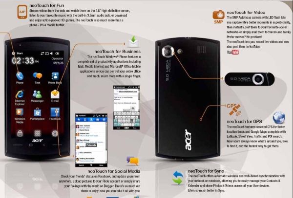 Acer neoTouch (S200)
