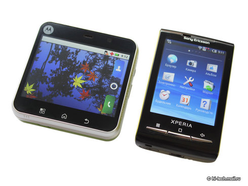 Motorola Flipout (MB511): ����� ��������� Android