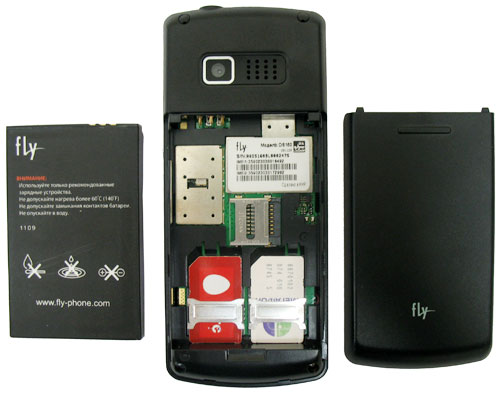 ����� �������� �������� Fly DS160