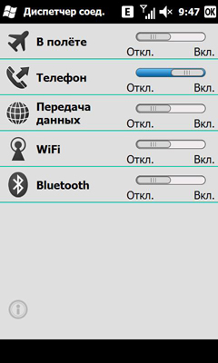 ����� ������������� Acer neoTouch
