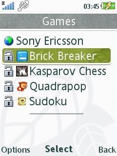 ����� Sony Ericsson Naite (J105)