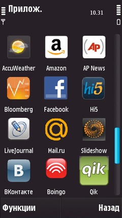 ����� �������� �������� Nokia N97