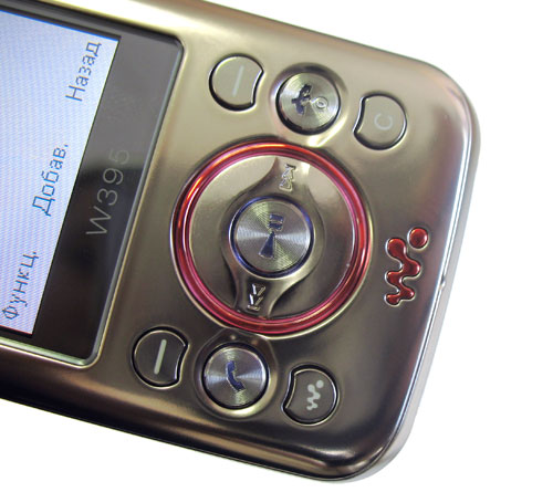 ����� �������� �������� Sony Ericsson W395