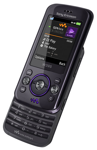 ����� �������� �������� Sony Ericsson W395