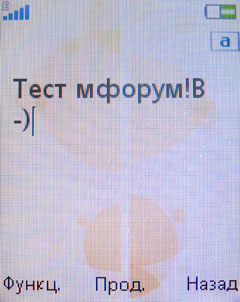 ����� �������� �������� Sony Ericsson W395