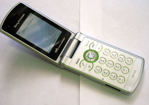 ����� �������� �������� Sony Ericsson W508