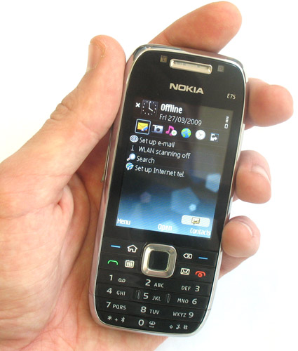 ����� �������� �������� Nokia E75
