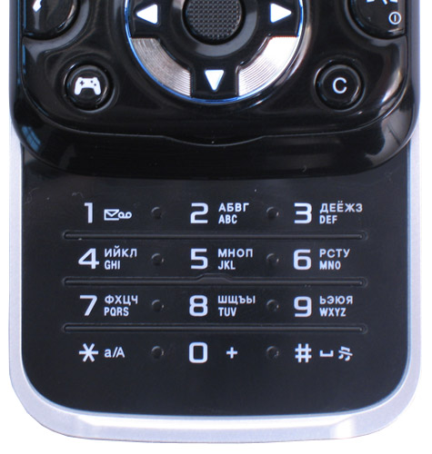 ����� �������� �������� Sony Ericsson F305 - ����� �����������