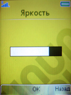 ����� �������� �������� Sony Ericsson F305 - ����� �����������