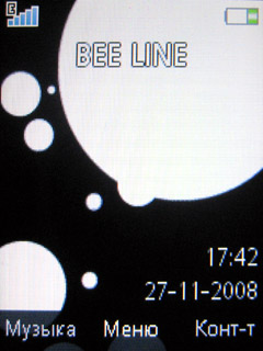 ����� �������� �������� Sony Ericsson F305 - ����� �����������