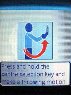 ����� �������� �������� Sony Ericsson F305 - ����� �����������