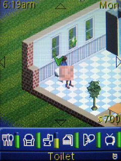 ����� �������� �������� Sony Ericsson F305 - ����� �����������