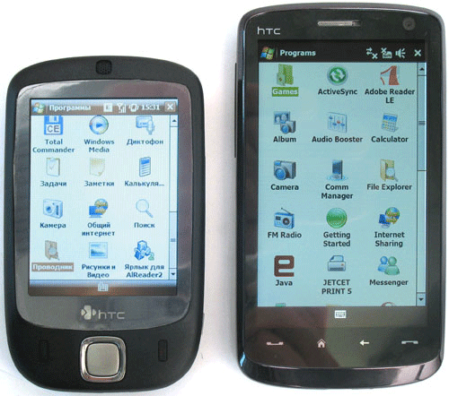 ����� HTC Touch HD - �������������� �����