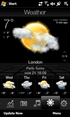 ����� HTC Touch HD - �������������� �����