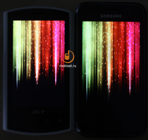 Acer Liquid E � Samsung i9000 Galaxy S