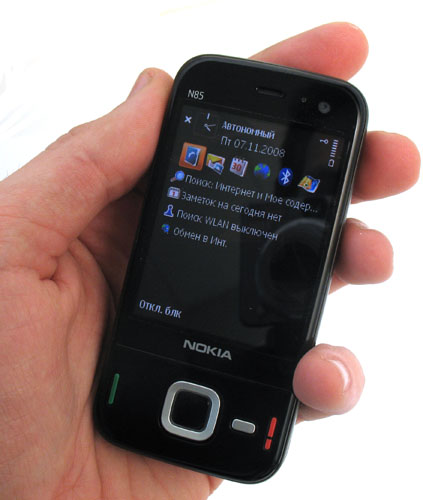 ����� Nokia N85 - �������������� GPS-�������