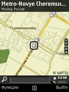 ����� Nokia N85 - �������������� GPS-�������