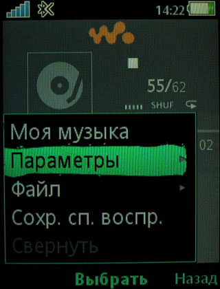 ����� Sony Ericsson W595 - ������ ����� 