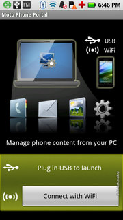 ����� Motorola Milestone XT720: ������ Android-���������