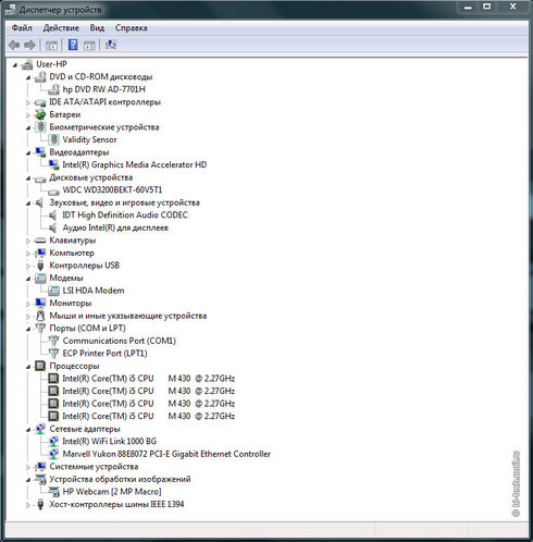  HP ProBook 6440b:    