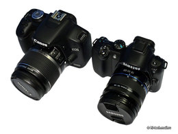   Samsung NX10  Canon EOS 500D