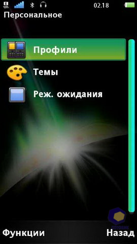 ��������� SonyEricsson Vivaz