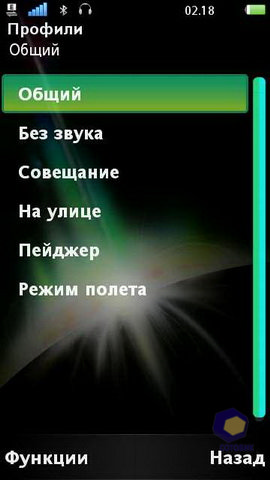 ��������� SonyEricsson Vivaz