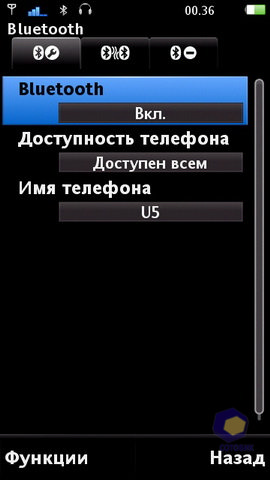 ��������� SonyEricsson Vivaz