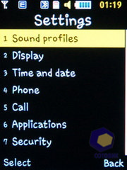 ��������� Samsung S3550