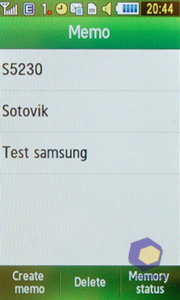 ��������� Samsung S5230