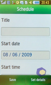 ��������� Samsung S5230