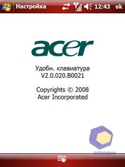 ��������� Acer X960