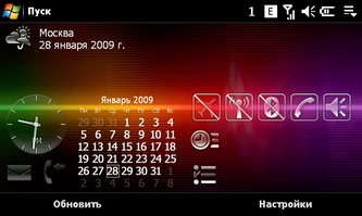 ��������� SonyEricsson XPERIA_X1