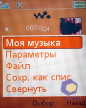 ��������� SonyEricsson W302
