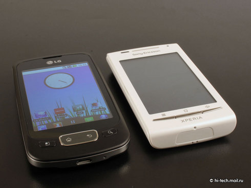 ����� Sony Ericsson Xperia X8. ����� ��������� Android 