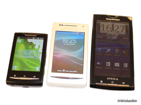 ����� Sony Ericsson Xperia X8. ����� ��������� Android 