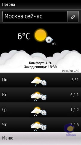 ��������� Nokia C6