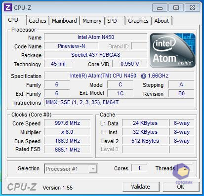 ��������� Toshiba NB350