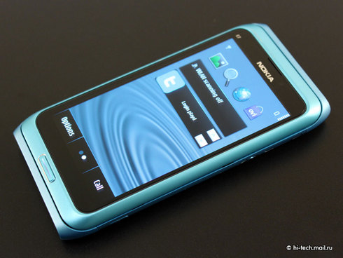 ������ ����� Nokia E7. ����� ������ Nokia �� Symbian^3