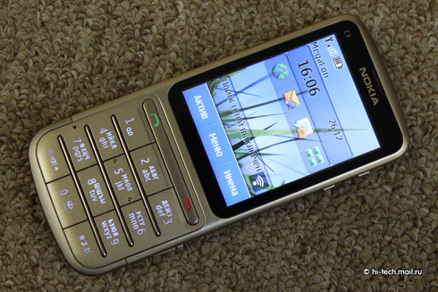 ����� Nokia C3-01: ��������� Nokia � �����������