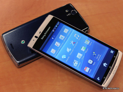 ��������������� ����� Sony Ericsson Xperia arc. ����� �������� Android