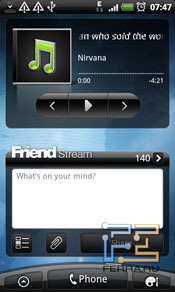    Friend Stream  HTC Desire HD