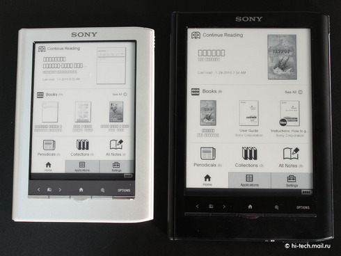  Sony PRS-350  PRS-650:   