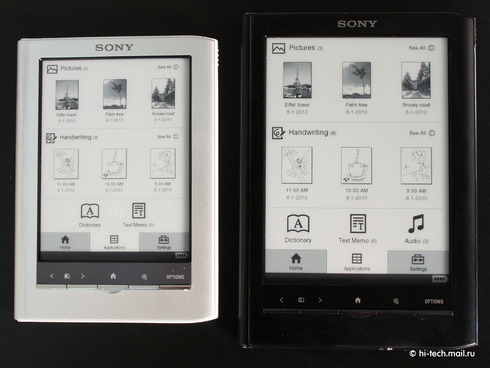  Sony PRS-350  PRS-650:   