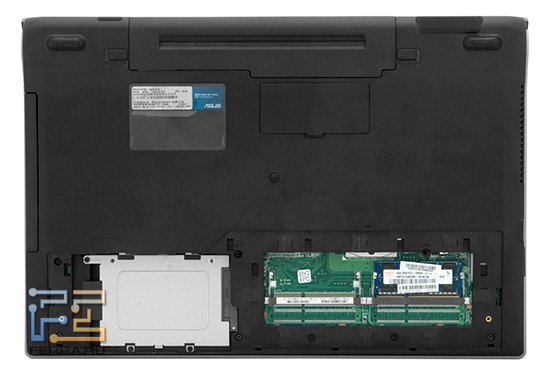 ������ ������ � ������� ���� ASUS N53Jf